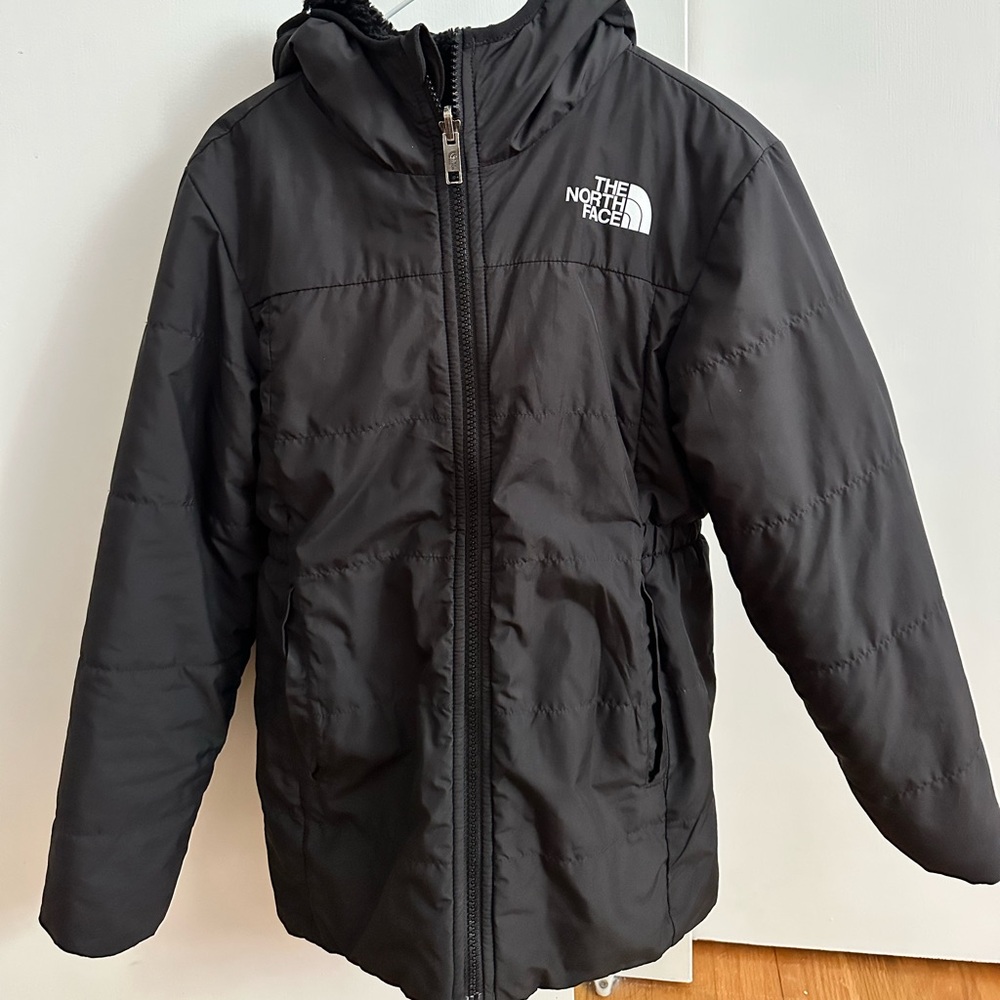 The North Face Black Reversible Hooded Jacket